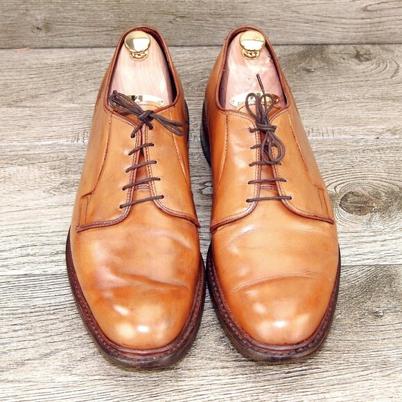 Allen Edmonds THREE KINGS 10.5 D Walnut * add $15 new Cedar Trees main image 4